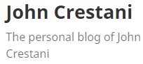 John Crestani-Affiliate Marketing